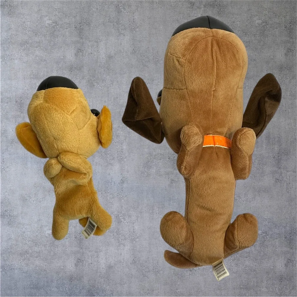 Artlist Collection THE DOG Plush Lot‎ 2 Tan Brown 2002 Play Along